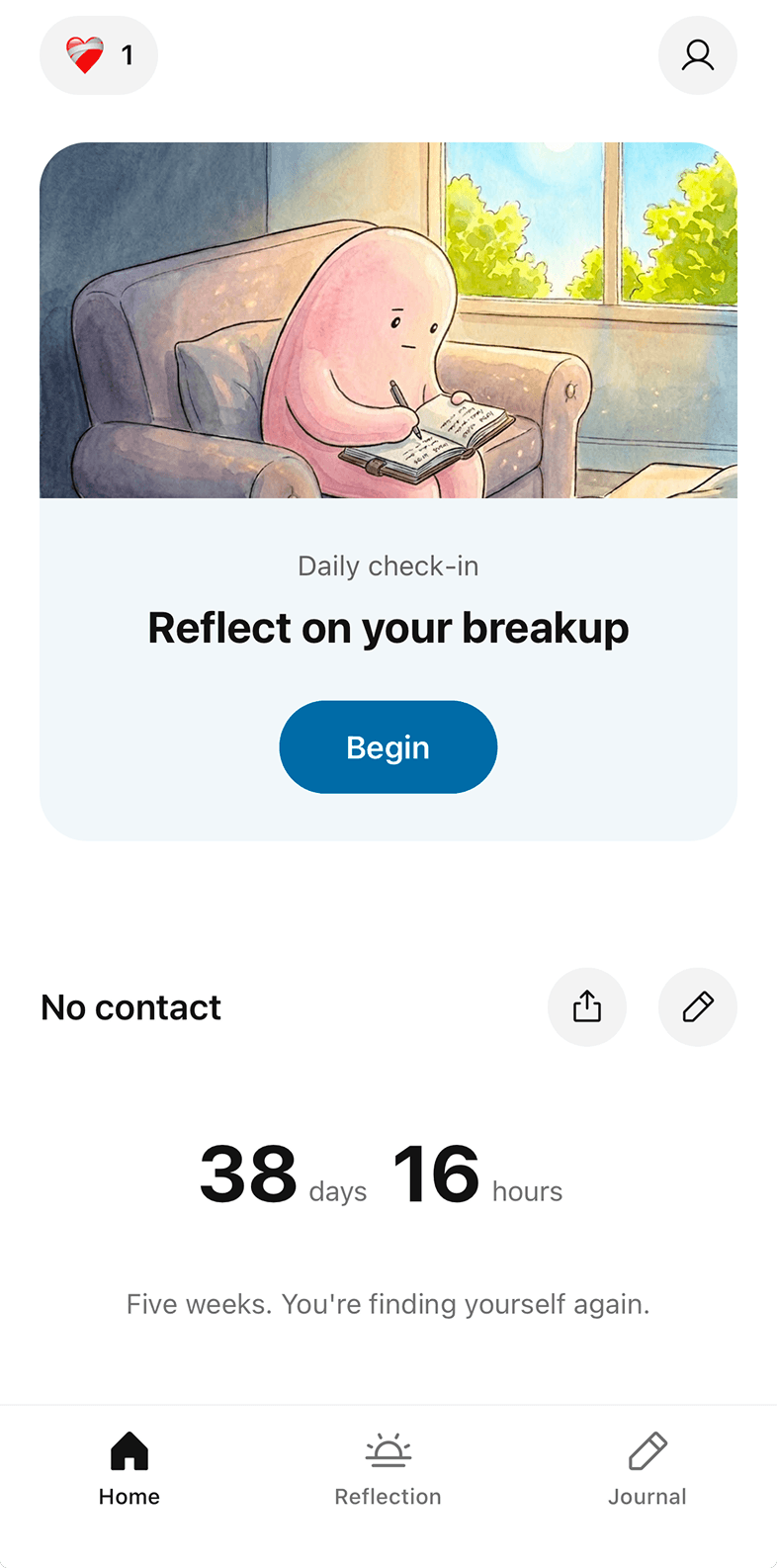 Secure daily check-in preview